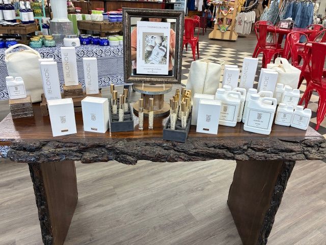 Gift shop merchandise at Center Drugs